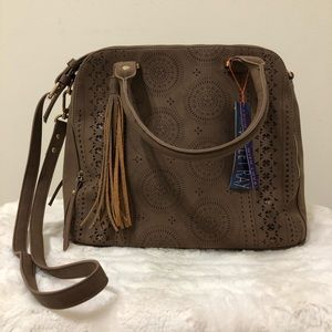 Brown shoulder bag / purse